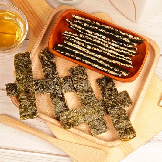 Almond-Filled Seaweed Snack