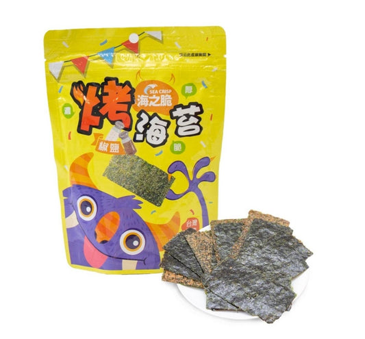 Roasted Seaweed Snack - Salt & Pepper